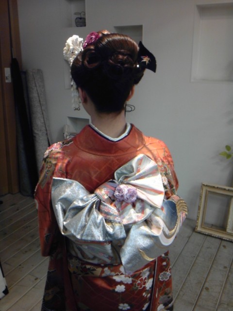 成人ヘアーメイク着付け
