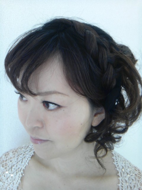 ヘアーメイクのお客様☆