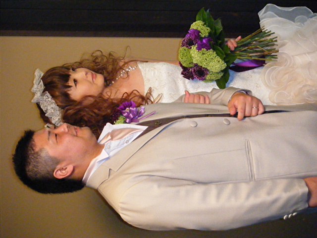 昨日の結婚式②