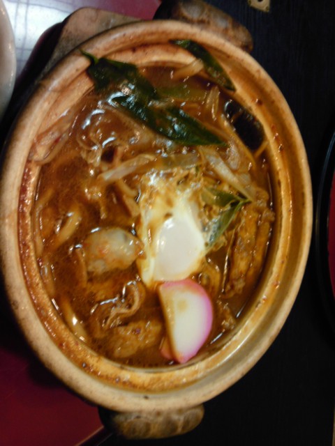 味噌煮込みうどん