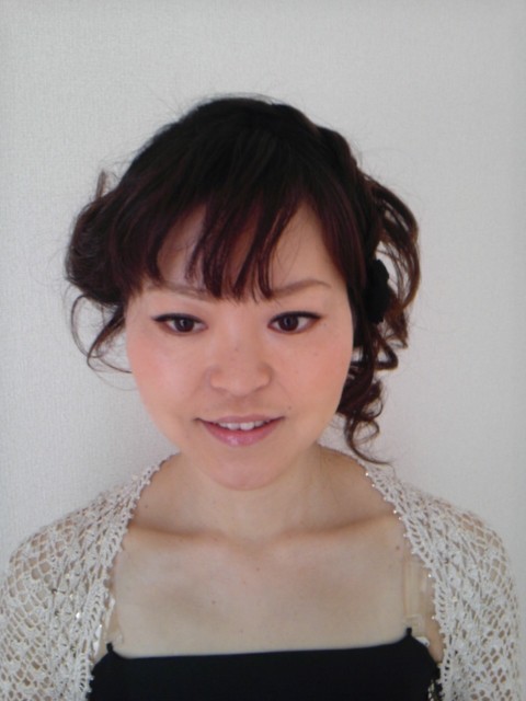 ヘアーメイクのお客様☆