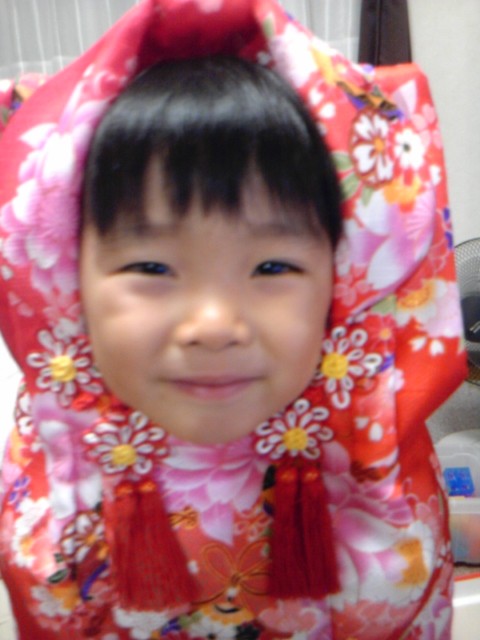 七五三の子☆