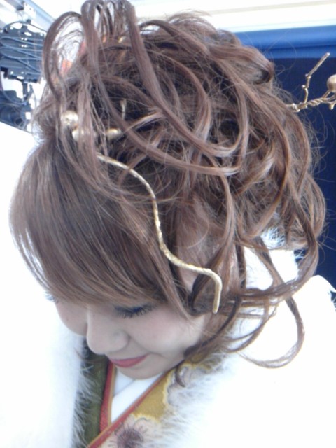 成人式着付けヘアーメイク