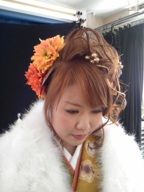 成人式着付けヘアーメイク
