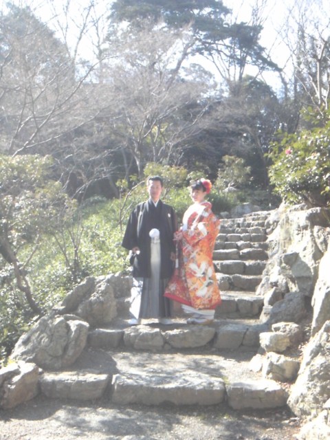 写真だけの結婚式☆