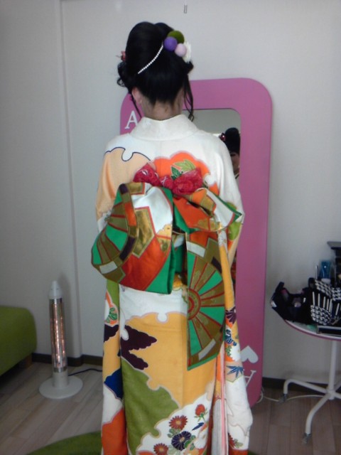 成人式着付けヘアーメイク