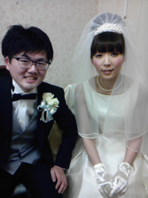 今日の花嫁さん☆