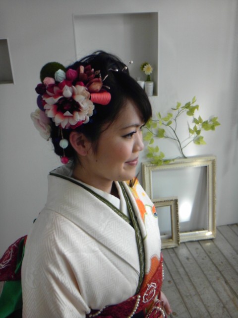 成人式後撮り