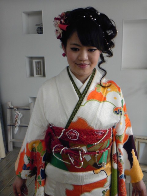 成人式後撮り