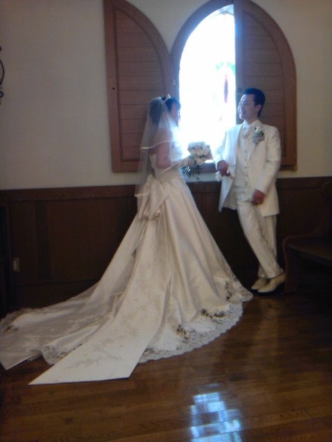 写真だけの結婚式☆