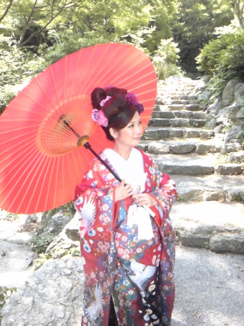 和装の花嫁ヘアー
