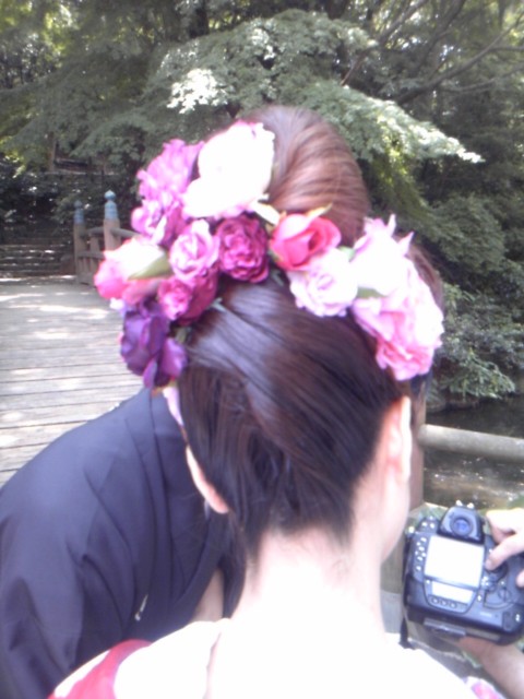 和装の花嫁ヘアー