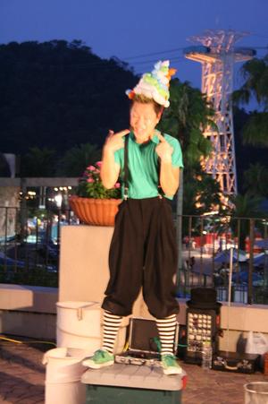 大道芸人ココロ様　（遊園地・浜名湖パルパルにて）