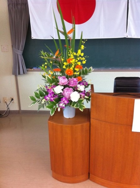 演壇用生花