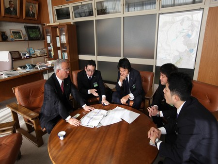 森町　町長訪問
