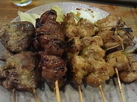 焼き鳥で一杯
