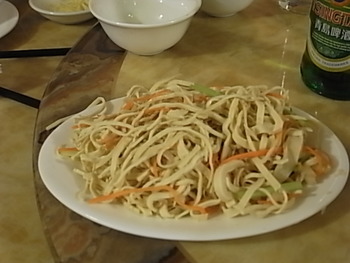 中国　アモイ　初日　dinner