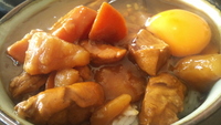 丼カレー♪