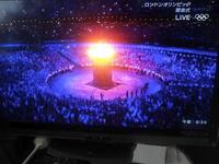 五輪聖火点灯♪