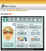 WEBで似顔絵を作って遊ぼう！｢Mii Editor｣