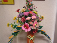 布フラワー、木目込みも展示 2010/02/05 13:01:51