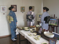 お着物姿の来客 2010/04/10 18:10:53