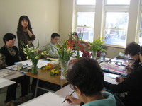 水彩画教室 2009/12/14 19:20:22