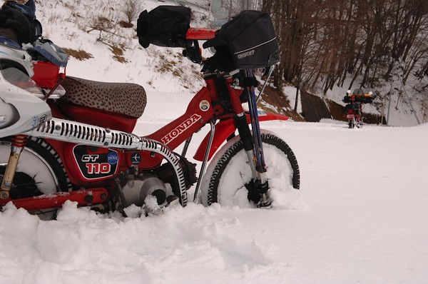 楽しかった！雪中キャンプツーリング