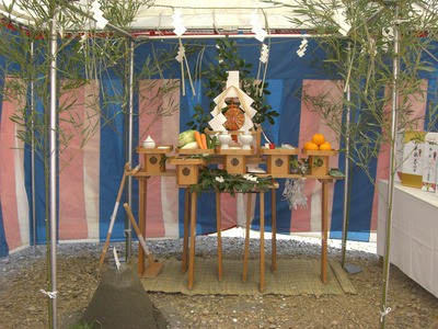 蕎里　地鎮祭