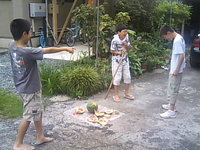スイカ割り 2007/07/16 15:54:40