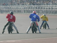オートレース取材