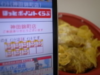 ほっともっと　かつ丼