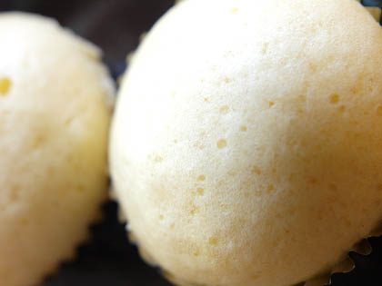 チーズ蒸しパン。