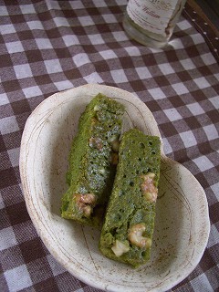抹茶ブラウニー。
