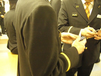 平成２４年度新編成式