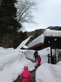 奥飛騨へ