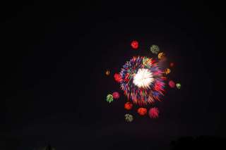 袋井の花火の写真
