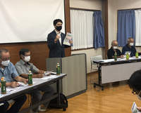 緊急事態宣言明け、市政報告会。