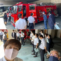 浜松市消防局を訪問。