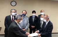 舞阪地区連合自治会より要望提出。