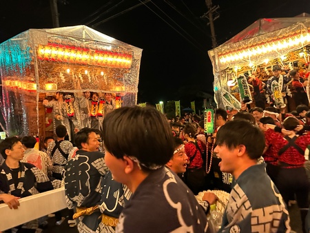 いよいよ地元の袋井祭り最終日！昨日の残念な天気は今日の最終日と来年の為の予行練習！無事に終了間違いなし！！