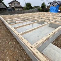 HEAT20 G2 全館空調エコエアFineの家　土台が収まりました！ 2024/05/24 20:40:09