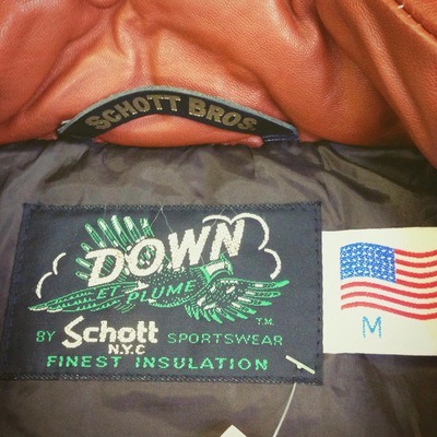 ＼＼*　Schott　JACKET　*／／