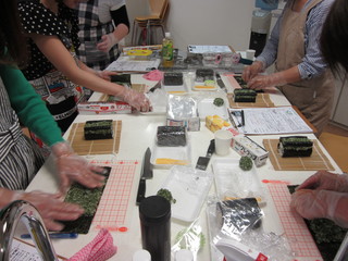 飾り巻き寿司☆レポート