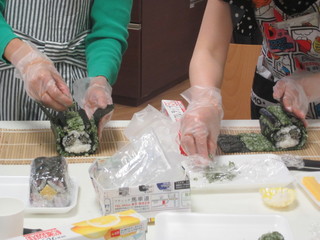 飾り巻き寿司☆レポート