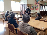 毎年恒例のお茶会が行われました。 2023/01/20 15:56:36