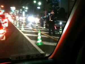 「検問」ですか？