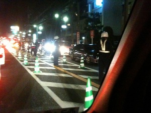 「検問」ですか？