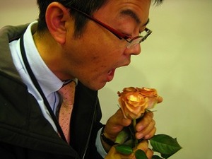 大好評◎温度で色が変わるバラ！
