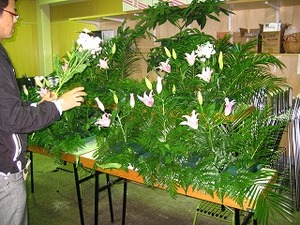 ご葬儀のお花～生花祭壇～